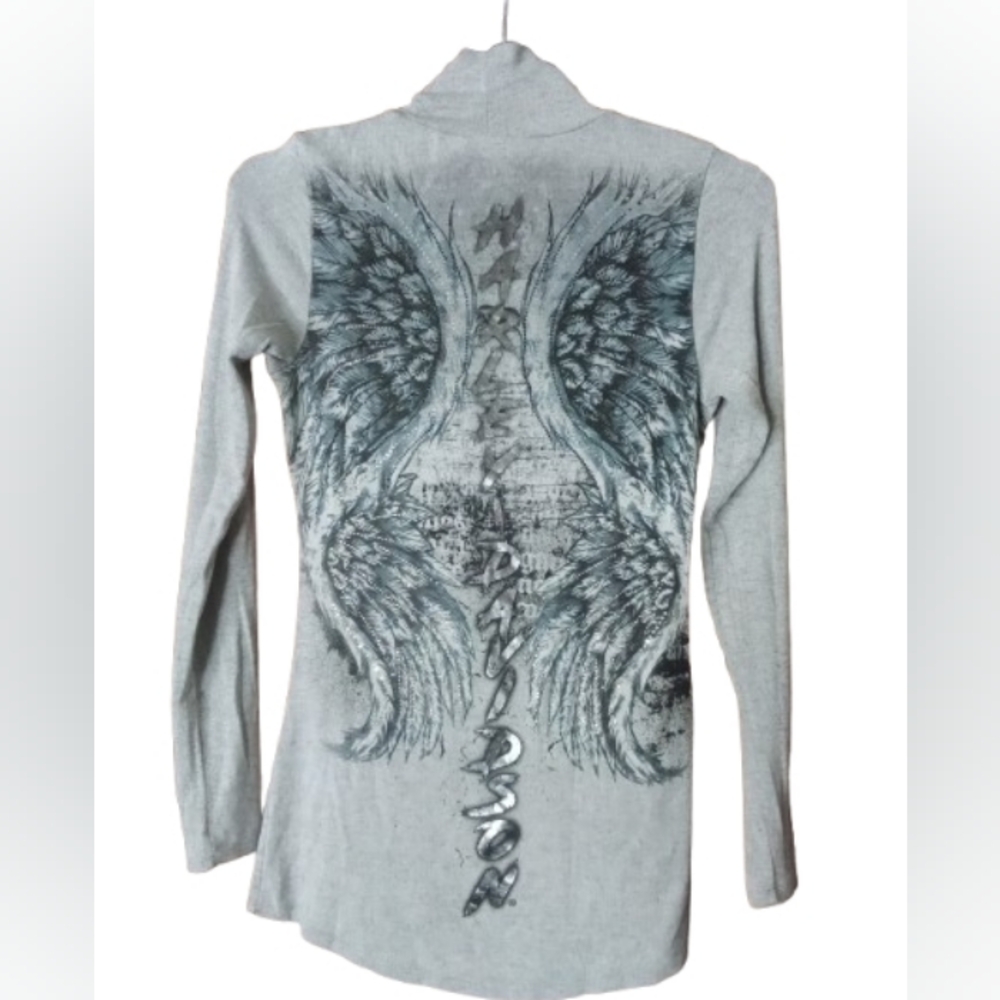 Harley-Davidson Wing Graphic Turtleneck - Picture 2 of 6